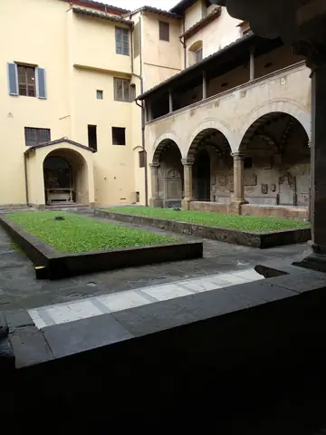 Cloister Basilica Santa Maria Novella Florence